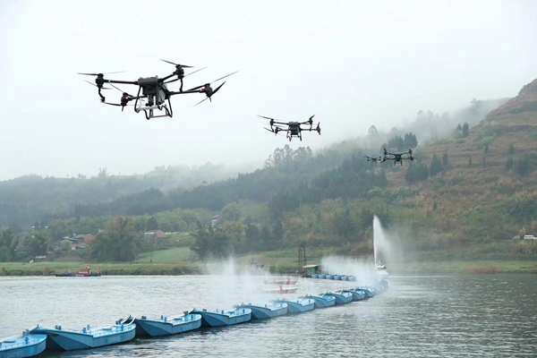 演練現場。重慶市生態環境局供圖