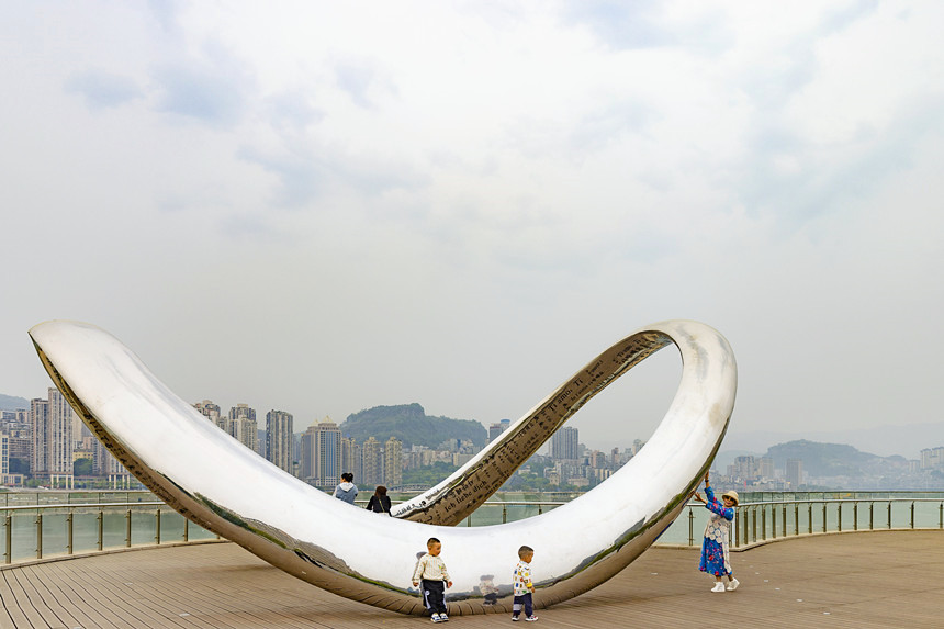 萬州濱江環湖公園。曾英豪攝