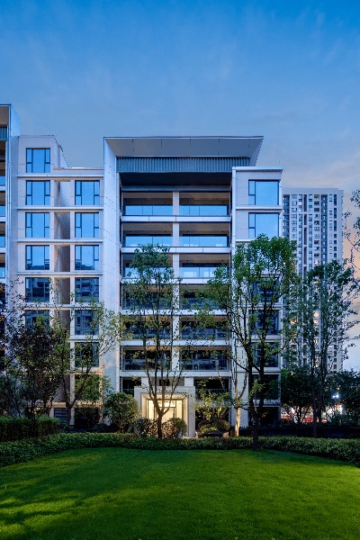 華宇城御璟縵云間實景。重慶華宇供圖