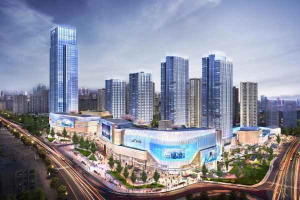 華宇城效果圖。重慶華宇供圖