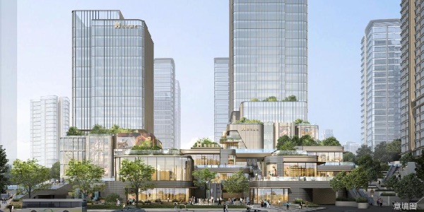 啟元光里商業意境圖。香港置地供圖