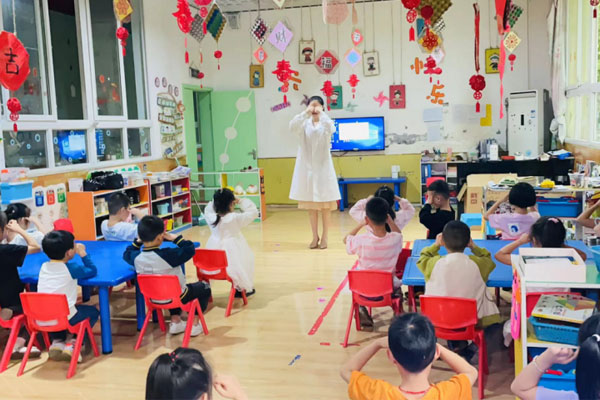 活動現場。璧山婦幼保健院供圖