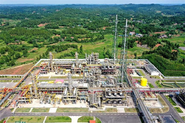 資料圖。西南油氣田公司天然氣凈化總廠供圖