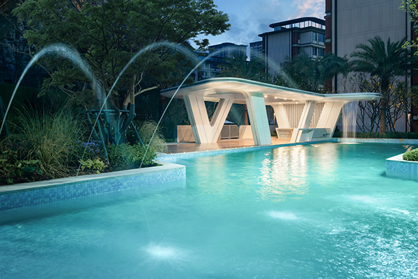 項目實景圖。招商渝天府供圖