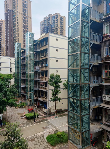 永川區石油匯碧苑片區改造項目。永川區住房城鄉建委供圖