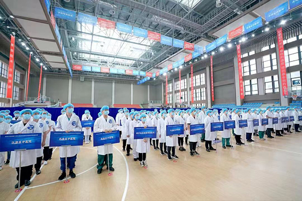 比賽現場。璧山區中醫院供圖