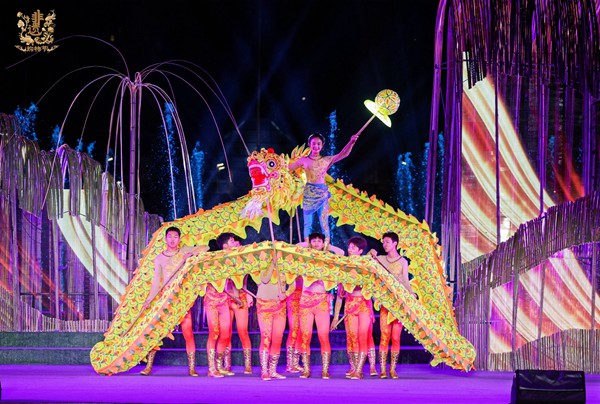 舞龍表演。主辦方供圖