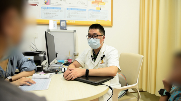 檢查現場。重慶小米熊兒童醫院供圖