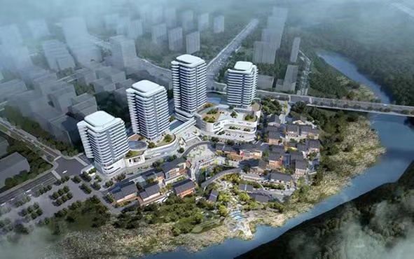 悅來匯效果圖。渝北發布供圖