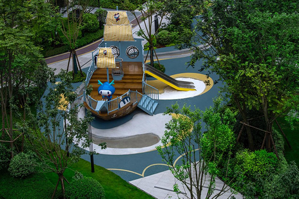 龍湖交付園區實景圖。龍湖供圖