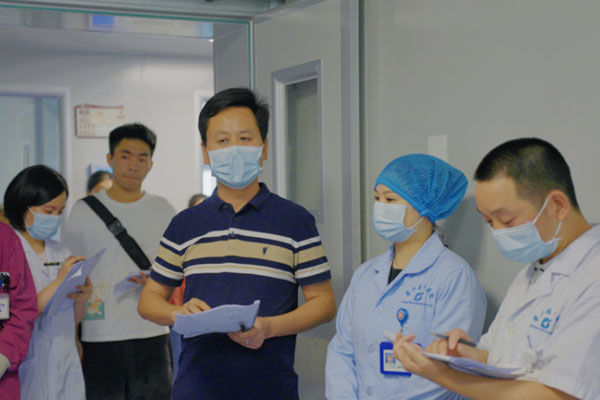 活動現場。璧山區中醫院供圖