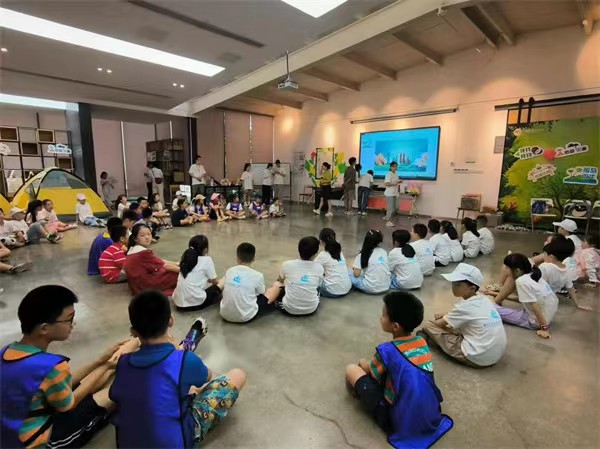 活動現場。渝中區青少年校外活動中心供圖