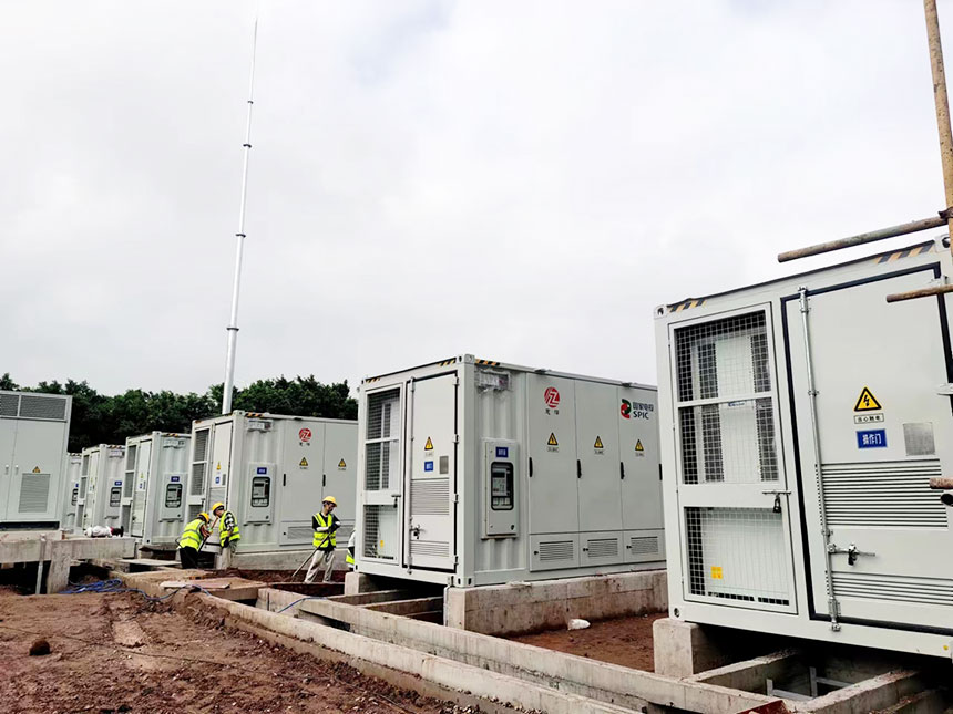 長壽綜合智慧零碳電廠望變項目倒送電一次成功，進入全容量并網沖刺階段。國家電投重慶公司供圖