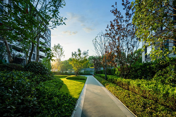 交付實景圖。保億置業供圖