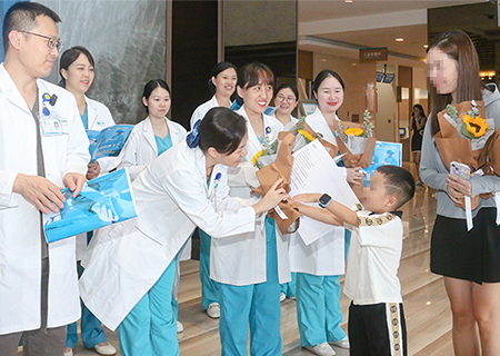 活動現場。重慶安琪兒婦產醫院供圖