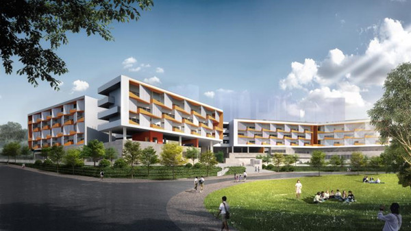 彈子石小學煥新擴建效果圖。彈子石小學供圖