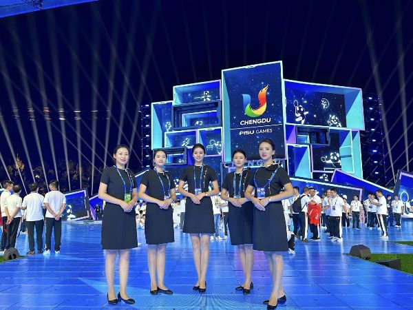 金科服務在第31屆世界大學生夏季運動會服務。金科服務供圖