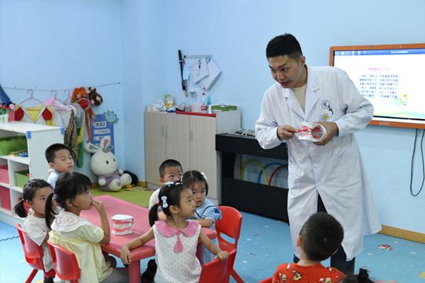 活動現場。璧山區婦幼保健院供圖