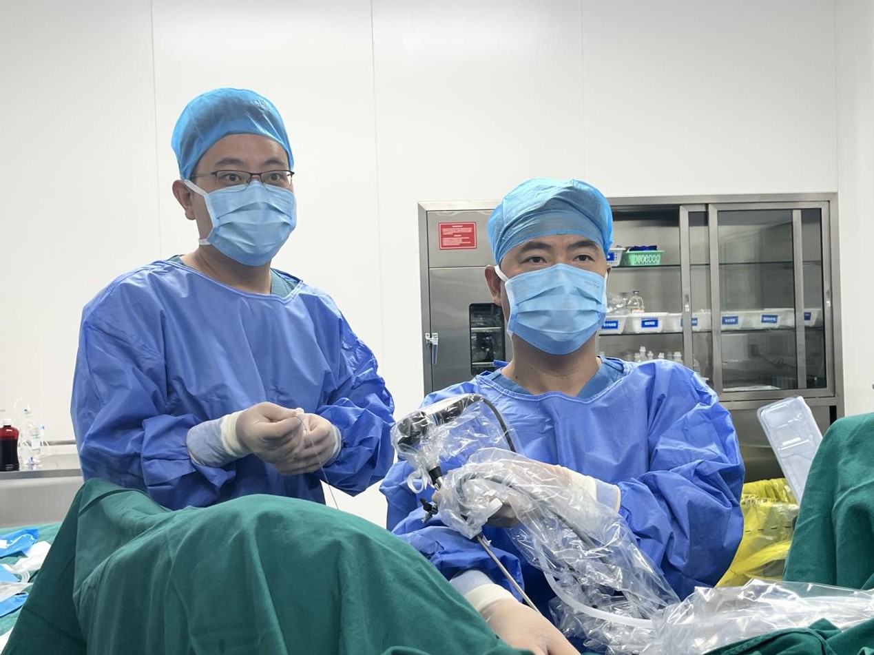 手術現場。重慶西區醫院供圖