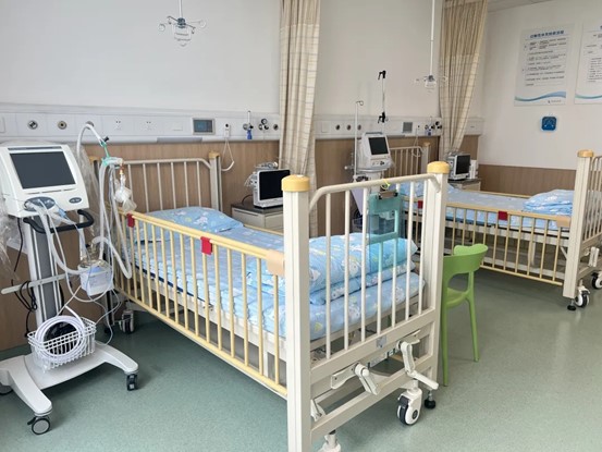 兒童重癥病房。重慶西區醫院供圖