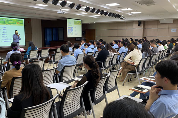 講座現場。合川區精神衛生中心供圖