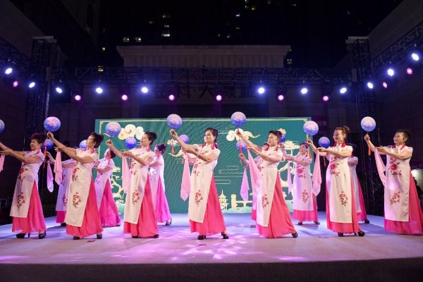 2023金科大社區鄰里藝術節活動現場。金科服務供圖