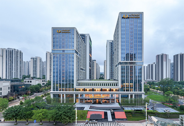 重慶金隅五洲皇冠酒店。金隅地產供圖