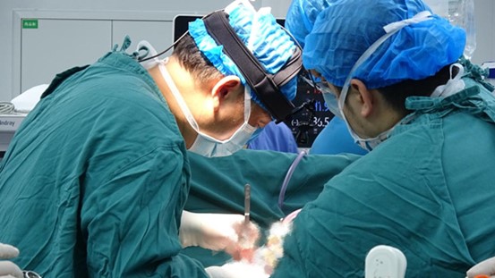 手術畫面。重慶康心醫院供圖