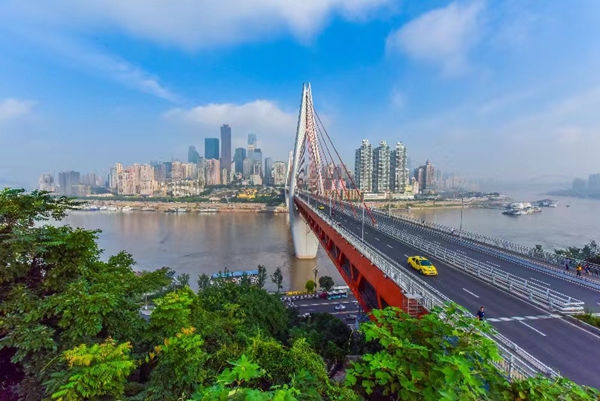 東水門長江大橋。受訪人供圖