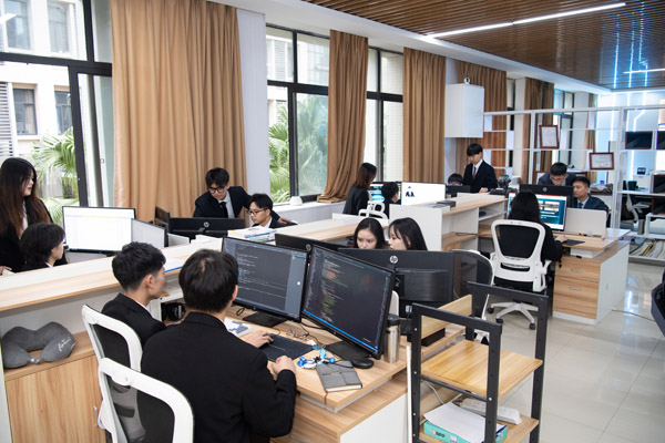 大學生創新創業團隊。重慶工程職院供圖