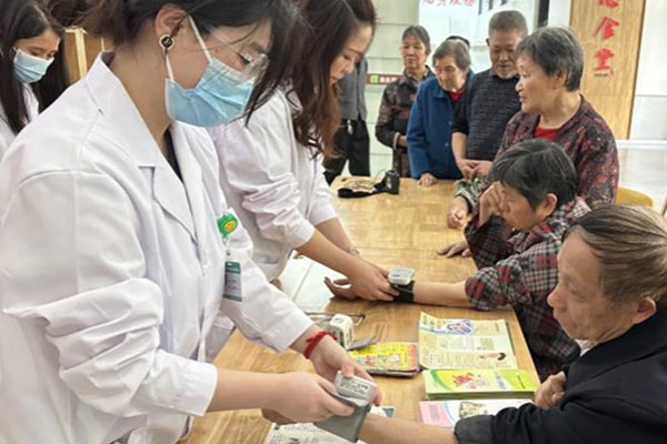 活動現場。璧山區衛生健康委供圖