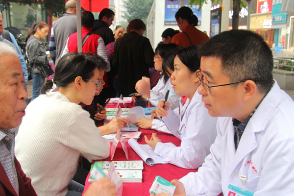 活動現場。江津區婦幼保健院供圖