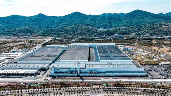 賽力斯汽車智慧工廠。賽力斯供圖