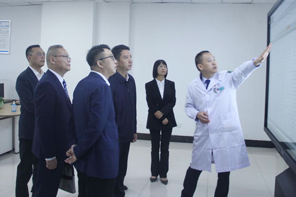 調研現場。奉節縣人民醫院供圖