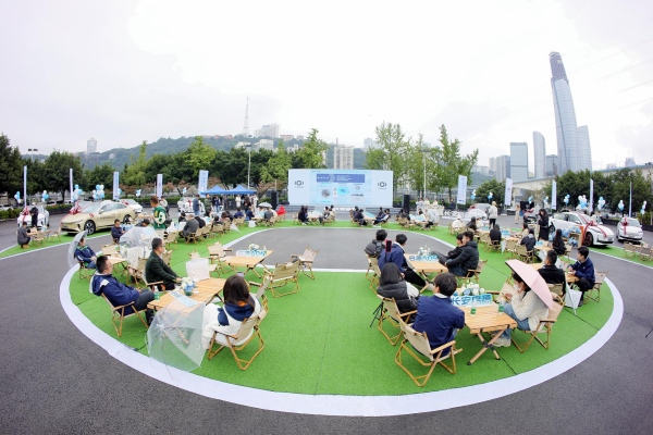 長安啟源西南地區交付儀式現場。主辦方供圖