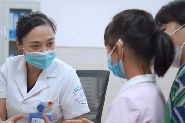 兒童保健門診。永川區婦幼保健院供圖