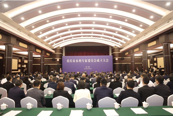 重慶市水利專家委員會成立大會現場。重慶市水利局供圖