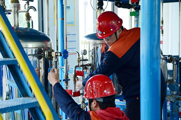 學生實訓。重慶化工職業學院供圖