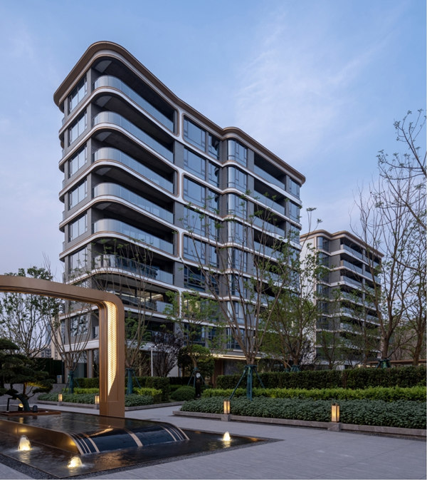 天璽壹號實景圖。天璽壹號供圖