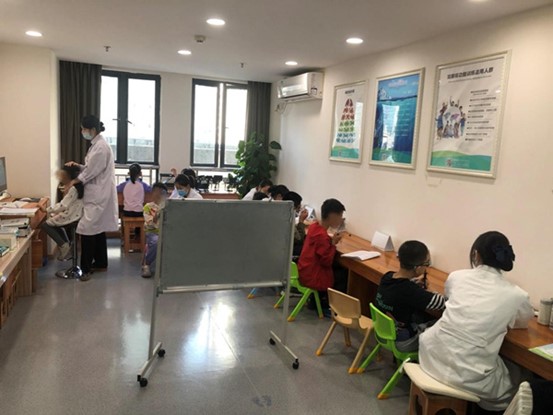 視覺訓練室。重慶愛爾眼科醫院總院供圖