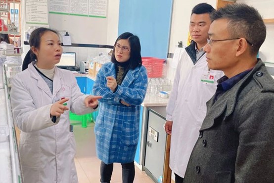 活動現場。墊江縣人民醫院供圖