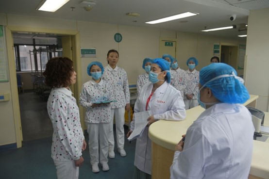 評審現場。重慶市紅十字會醫院（江北區人民醫院）供圖