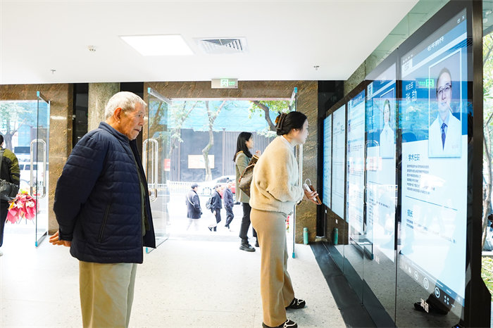 就醫環境更舒適。醫院供圖