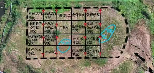 “士繼書香農場”全景規劃圖。重慶理工大學供圖