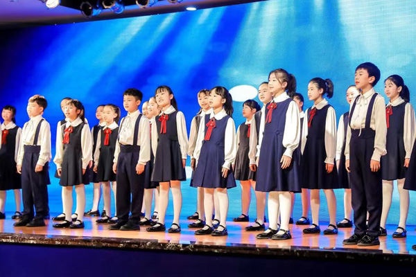 巴蜀小學夢想合唱團。巴蜀小學供圖