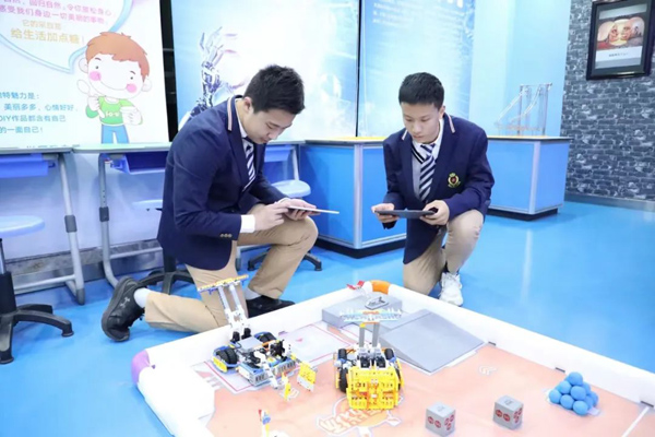 日常訓練。重慶一實供圖