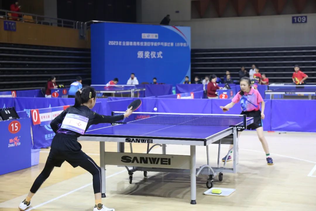 比賽現場。重慶市乒協供圖