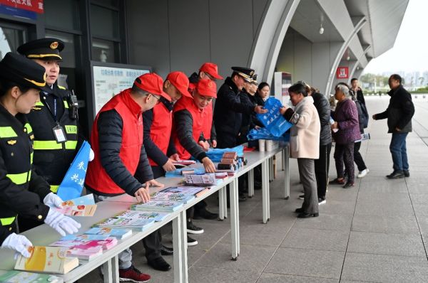 活動現場。沙坪壩區交通局供圖