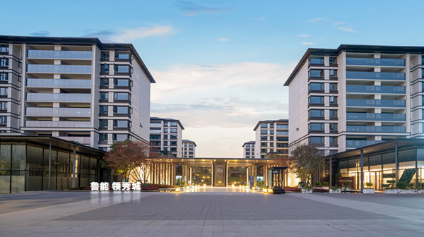 江津魯能領秀城二街區實景圖 拍攝時間2023年11月。中國綠發供圖