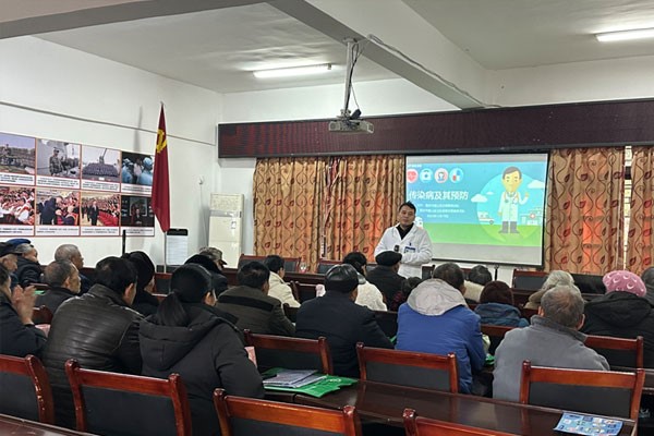 活動現場。璧山區衛生健康委供圖